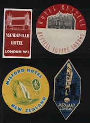 Full Images of Hotel Luggage labels will open in a new window to return to pervious page close window