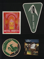 Full Images of Hotel Luggage labels will open in a new window to return to pervious page close window