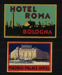 Full Images of Hotel Luggage labels will open in a new window to return to pervious page close window