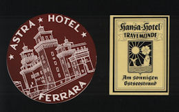 Full Images of Hotel Luggage labels will open in a new window to return to pervious page close window